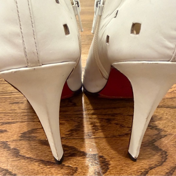 Christian Louboutin Cut Out Ankle Boots - Picture 3 of 9